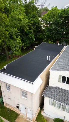 Low-Slope Roof Replacement • Monmouth County — After