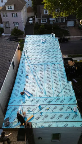 Low-Slope Roof Replacement • Monmouth County — Before