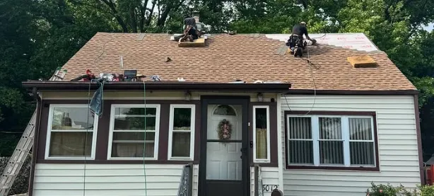 Architectural Shingle Roof Replacement • Monmouth County — Before
